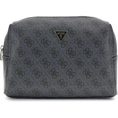 Sac à main à grande fermeture éclair femme Guess Zamira Gris TU - Publicité Sac à main à grande fermeture éclair femme Guess Zamira Gris TU - Publicité