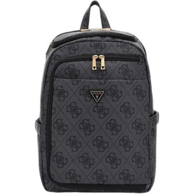 Sac à dos avec double zippé femme Guess Berta Noir TU - Publicité Sac à dos avec double zippé femme Guess Berta Noir TU - Publicité