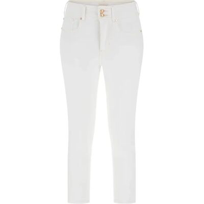 Jeans femme Guess Shape Up Capri Blanc 25 - Publicité Jeans femme Guess Shape Up Capri Blanc 25 - Publicité
