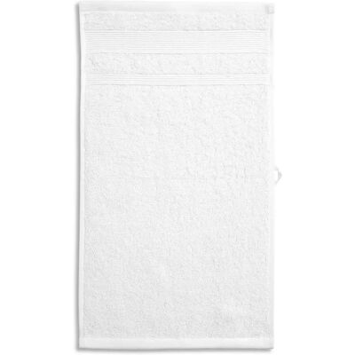 Serviette Malfini Organic 917 Blanc 50x100 cm - Publicité Serviette Malfini Organic 917 Blanc 50x100 cm - Publicité