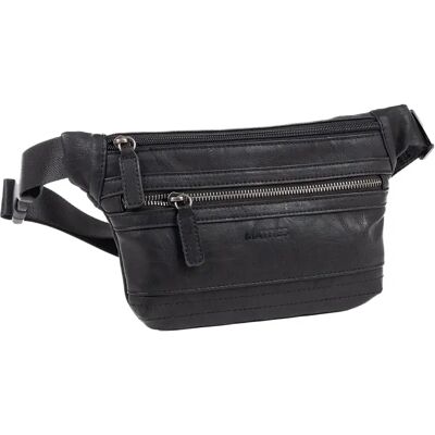 Sacoche banane Matties Bags Noir 28x15,5 cm - Publicité Sacoche banane Matties Bags Noir 28x15,5 cm - Publicité