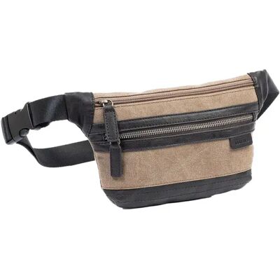Sacoche banane Matties Bags Canvas Marron 28x15,5 cm - Publicité Sacoche banane Matties Bags Canvas Marron 28x15,5 cm - Publicité