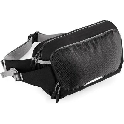Sacoche banane Quadra SLX Noir 5 L - Publicité Sacoche banane Quadra SLX Noir 5 L - Publicité