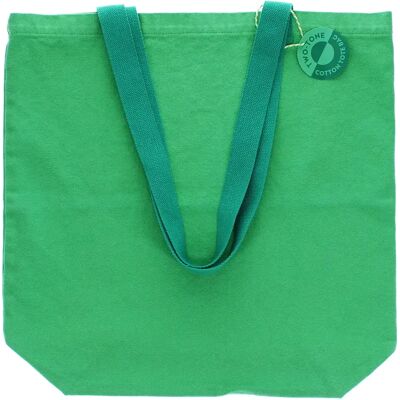 Sac cabas en coton Rex London Vert 44x14x79 cm - Publicité Sac cabas en coton Rex London Vert 44x14x79 cm - Publicité