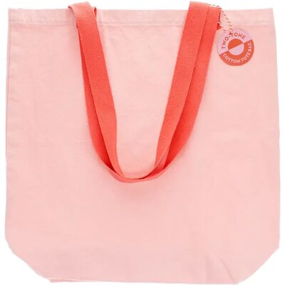 Sac cabas en coton Rex London Rose 44x14x79 cm - Publicité Sac cabas en coton Rex London Rose 44x14x79 cm - Publicité