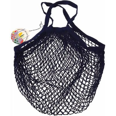 Sac filet à provision en coton biologique Rex London Bleu 55x33x0,2 cm - Publicité Sac filet à provision en coton biologique Rex London Bleu 55x33x0,2 cm - Publicité