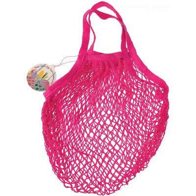 Sac filet à provision en coton biologique Rex London Rose 55x33x0,2 cm - Publicité Sac filet à provision en coton biologique Rex London Rose 55x33x0,2 cm - Publicité