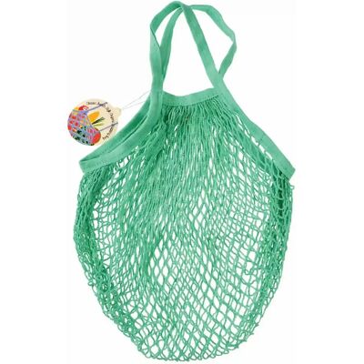 Sac filet à provision en coton biologique Rex London Vert 55x33x0,2 cm - Publicité Sac filet à provision en coton biologique Rex London Vert 55x33x0,2 cm - Publicité