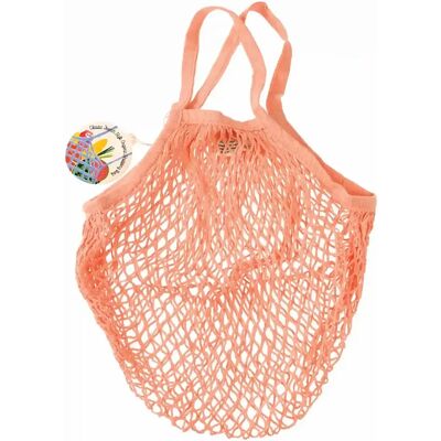 Sac filet à provision en coton biologique Rex London Orange 55x33x0,2 cm - Publicité Sac filet à provision en coton biologique Rex London Orange 55x33x0,2 cm - Publicité