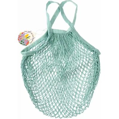 Sac filet à provision en coton biologique Rex London Bleu 55x33x0,2 cm - Publicité Sac filet à provision en coton biologique Rex London Bleu 55x33x0,2 cm - Publicité