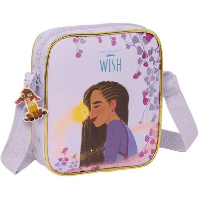 Sac bandoulière fille Safta Disney Wish Violet 16x4x18 cm - Publicité Sac bandoulière fille Safta Disney Wish Violet 16x4x18 cm - Publicité