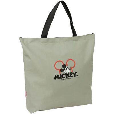Tote bag fille Safta Disney Mickey Mood Gris 50x10x45 cm - Publicité Tote bag fille Safta Disney Mickey Mood Gris 50x10x45 cm - Publicité