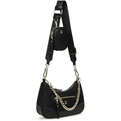 Sac bandoulière femme Steve Madden Greed Noir TU - Publicité Sac bandoulière femme Steve Madden Greed Noir TU - Publicité
