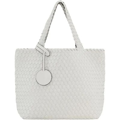 Tote bag tressé femme Ilse Jacobsen Hornbæk Argenté TU - Publicité Tote bag tressé femme Ilse Jacobsen Hornbæk Argenté TU - Publicité