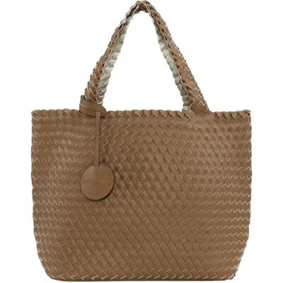 Tote bag tressé femme Ilse Jacobsen Hornbæk Marron TU - Publicité Tote bag tressé femme Ilse Jacobsen Hornbæk Marron TU - Publicité