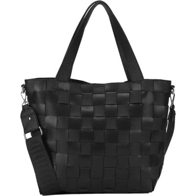 Sac cabas femme Ilse Jacobsen Hornbæk Noir TU - Publicité Sac cabas femme Ilse Jacobsen Hornbæk Noir TU - Publicité