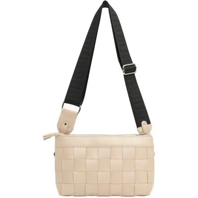Sac bandoulière tressé femme Ilse Jacobsen Hornbæk Beige TU - Publicité Sac bandoulière tressé femme Ilse Jacobsen Hornbæk Beige TU - Publicité