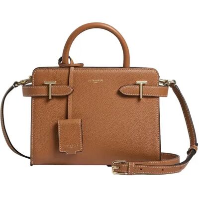 Sac à main en cuir grainé Le Tanneur PM Marron TU - Publicité Sac à main en cuir grainé Le Tanneur PM Marron TU - Publicité