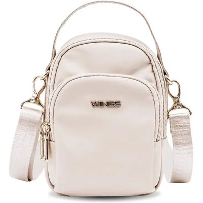 Sac bandoulière petit Wings Rosella Beige TU - Publicité Sac bandoulière petit Wings Rosella Beige TU - Publicité