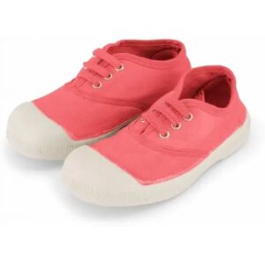 BENSIMON Chaussures de tennis coton pour enfants - Rose - Tennis - Publicité BENSIMON Chaussures de tennis coton pour enfants - Rose - Tennis - Publicité