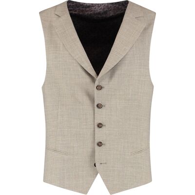 Blazer rayé Michael Kors Blend Beige 48 - Publicité Blazer rayé Michael Kors Blend Beige 48 - Publicité