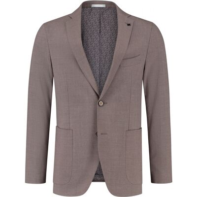 Blazer de voyage léger Michael Kors Marron 46 - Publicité Blazer de voyage léger Michael Kors Marron 46 - Publicité
