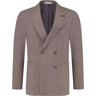 Blazer de voyage léger Michael Kors Marron 52 - Publicité Blazer de voyage léger Michael Kors Marron 52 - Publicité