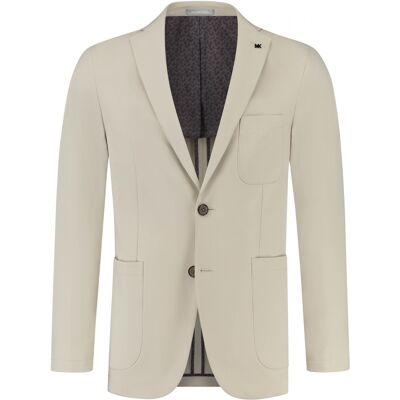 Blazer performant en sergé Michael Kors Beige 56 - Publicité Blazer performant en sergé Michael Kors Beige 56 - Publicité