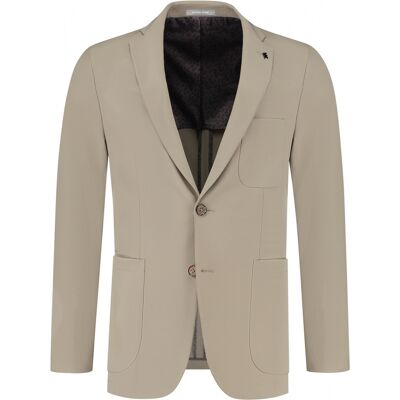 Blazer performant en sergé Michael Kors Marron 56 - Publicité Blazer performant en sergé Michael Kors Marron 56 - Publicité