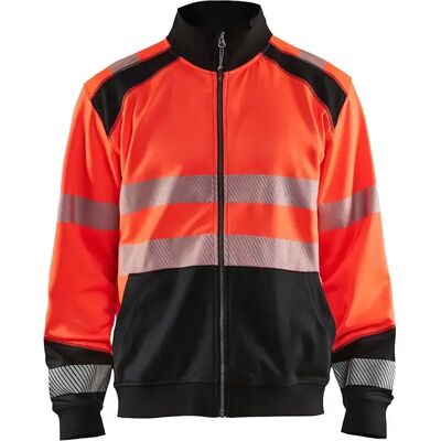 Sweatshirt zippé haute visibilité Blaklader Rouge 4XL - Publicité Sweatshirt zippé haute visibilité Blaklader Rouge 4XL - Publicité