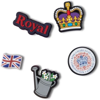 Jibbitz Crocs King Coronation (x5) Multicolore TU - Publicité Jibbitz Crocs King Coronation (x5) Multicolore TU - Publicité