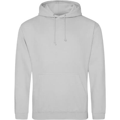 Sweatshirt à capuche Just Hoods College Gris L - Publicité Sweatshirt à capuche Just Hoods College Gris L - Publicité