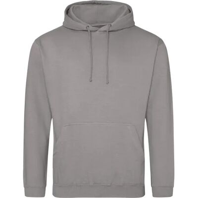 Sweatshirt à capuche Just Hoods College Gris L - Publicité Sweatshirt à capuche Just Hoods College Gris L - Publicité