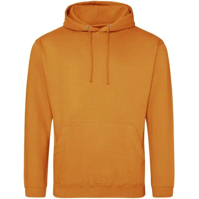 Sweatshirt à capuche Just Hoods College Orange 3XL - Publicité Sweatshirt à capuche Just Hoods College Orange 3XL - Publicité