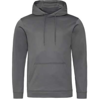 Sweatshirt à capuche Just Hoods Gris L - Publicité Sweatshirt à capuche Just Hoods Gris L - Publicité