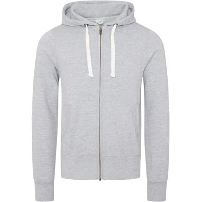 Sweatshirt à capuche Just Hoods Gris L - Publicité Sweatshirt à capuche Just Hoods Gris L - Publicité