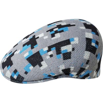 Béret Kangol Pixel Plaid 504 Gris XL - Publicité Béret Kangol Pixel Plaid 504 Gris XL - Publicité