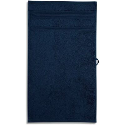 Serviette Malfini Organic 917 Bleu 50x100 cm - Publicité Serviette Malfini Organic 917 Bleu 50x100 cm - Publicité