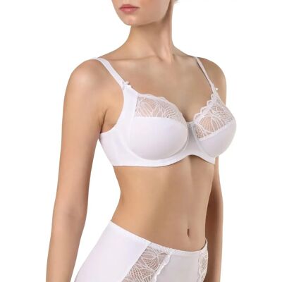 Soutien-gorge femme Conte Elegant Aura Rb6098 Blanc 90E - Publicité Soutien-gorge femme Conte Elegant Aura Rb6098 Blanc 90E - Publicité