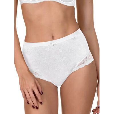 Culotte taille haute femme Lisca Evelyn Blanc 48 - Publicité Culotte taille haute femme Lisca Evelyn Blanc 48 - Publicité