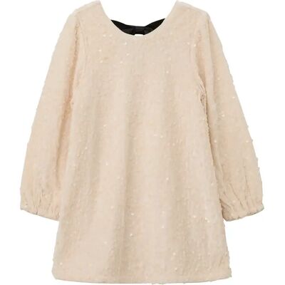 Robe à sequins avec dos découpé et nœud fille s.Oliver Beige 10 ans - Publicité Robe à sequins avec dos découpé et nœud fille s.Oliver Beige 10 ans - Publicité