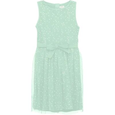 Robe courte avec imprimé all-over et ceinture à nouer fille s.Oliver Turquoise 13 ans - Publicité Robe courte avec imprimé all-over et ceinture à nouer fille s.Oliver Turquoise 13 ans - Publicité