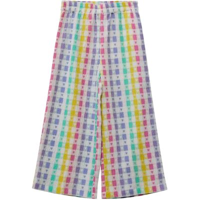 Pantalon à imprimé all-over Loose Fit High Rise Wide Leg fille s.Oliver Blanc 5 ans - Publicité Pantalon à imprimé all-over Loose Fit High Rise Wide Leg fille s.Oliver Blanc 5 ans - Publicité