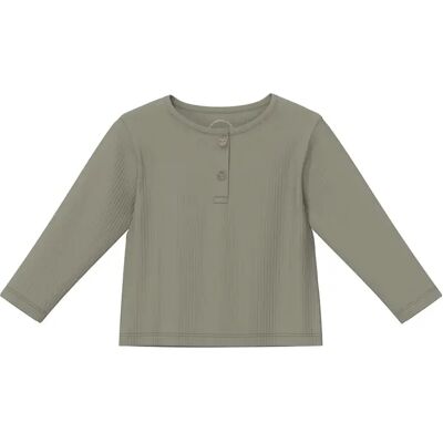 T-shirt en côtes Regular Fit avec patte de boutonnage bébé s.Oliver Henley Vert 3 mois - Publicité T-shirt en côtes Regular Fit avec patte de boutonnage bébé s.Oliver Henley Vert 3 mois - Publicité
