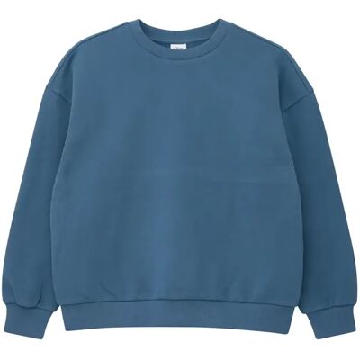 Sweatshirt oversize avec bords côtelés et col rond - intérieur gratté enfant s.Oliver Bleu 13/14 ans - Publicité Sweatshirt oversize avec bords côtelés et col rond - intérieur gratté enfant s.Oliver Bleu 13/14 ans - Publicité