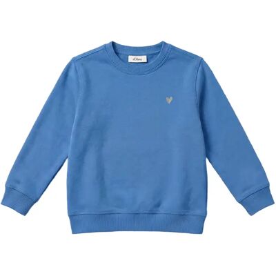 Sweatshirt col rond à imprimé magique avec broderie - intérieur gratté enfant s.Oliver Bleu 8/9 ans - Publicité Sweatshirt col rond à imprimé magique avec broderie - intérieur gratté enfant s.Oliver Bleu 8/9 ans - Publicité