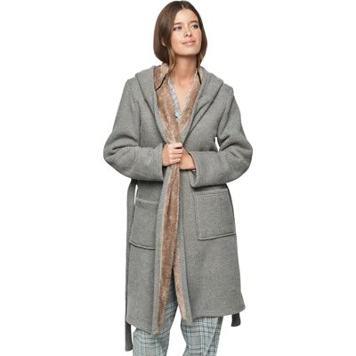Robe de chambre Selmark PC1 Style ADD Gris XL - Publicité Robe de chambre Selmark PC1 Style ADD Gris XL - Publicité