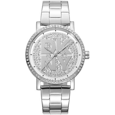Montre femme Dkny Soho Logo Gris TU - Publicité Montre femme Dkny Soho Logo Gris TU - Publicité