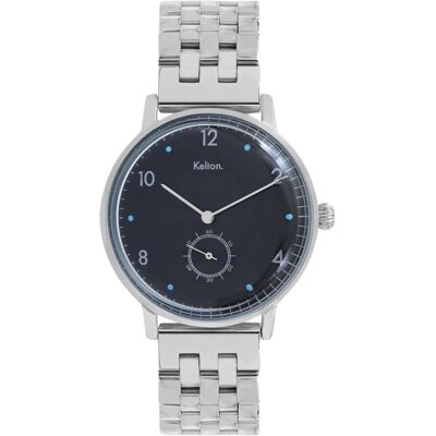 Montre Kelton Villa Argenté 38 mm - Publicité Montre Kelton Villa Argenté 38 mm - Publicité