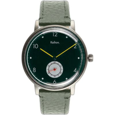Montre Kelton Villa Vert 38 mm - Publicité Montre Kelton Villa Vert 38 mm - Publicité